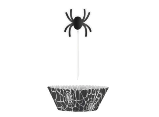 Muffinsformer Og Picks Halloween Pk/24 Muffinsformer Og Picks Halloween Pk/24