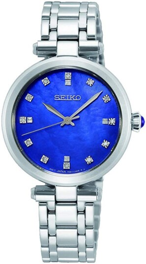 Seiko Dameklokke SRZ531P1 Blå/Stål Ø30 mm