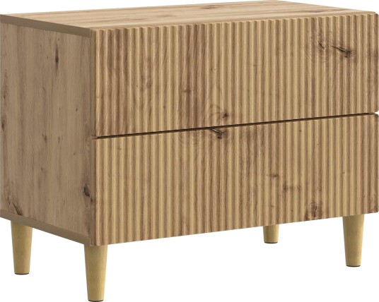  Nattbordskap Artisan eik 62 x 34,5 x 48 cm Konstruert tre