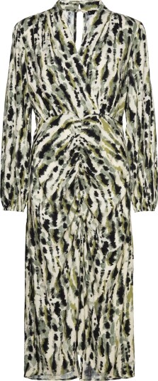 Mango | Printed Dress With Ruffled Detail | XS Mango | Printed Dress With Ruffled Detail | XS