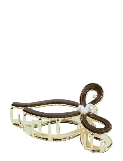 Pieces Pcrine N Bow Hairshark - Brown - ONE SIZE
