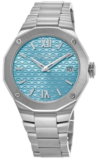 Baume & Mercier Dameklokke M0A10612 Riviera Blå/Stål Ø36 mm
