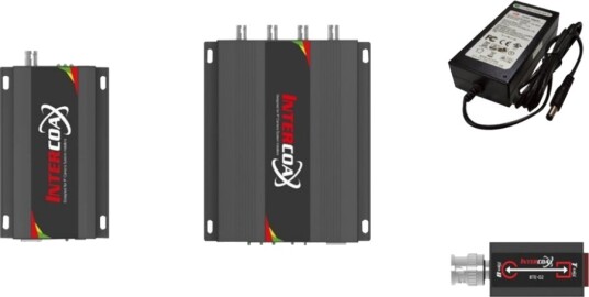 Intercoax IPIFY Multi Base EUP-2704R-4T-PKG nettverksutvider 1GbE 2.4 km Intercoax IPIFY Multi Base EUP-2704R-4T-PKG nettverksutvider 1GbE 2.4 km