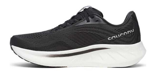 Saucony Ride 18 Herre Black/White 46