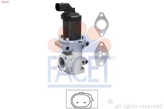 EGR Ventil FACET 23.0121