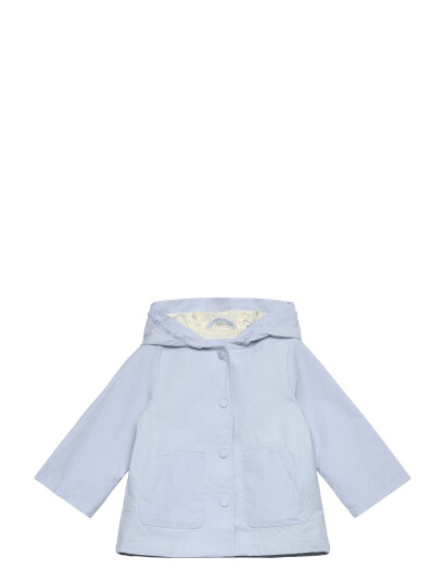 Mango Raincoat Hooded Jacket Blue 104 Mango Raincoat Hooded Jacket Blue 104