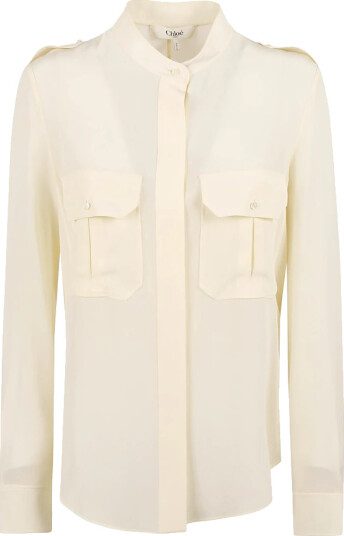 Chloé Dame Bluser & Skjorter Beige S, Chloé Dame Bluser & Skjorter Beige S,