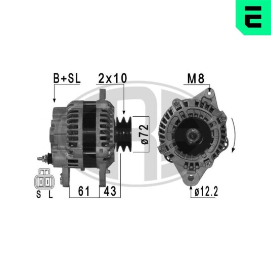 Dynamo ERA 210950A Dynamo ERA 210950A