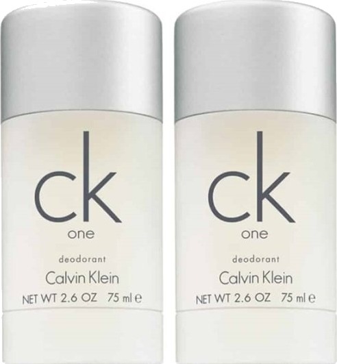 2-pack Calvin Klein CK One Deostick 75ml 2-pack Calvin Klein CK One Deostick 75ml