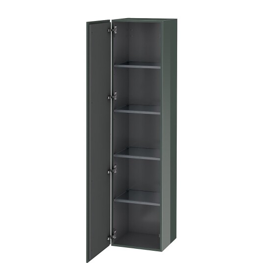 Duravit L-Cube Høyskap m/1 dør 400x1760x363 mm Dolomittgrå HG