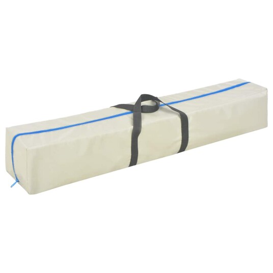 vidaXL Oppblåsbar gymnastikkmatte med pumpe 400x100x10 cm PVC grønn vidaXL Oppblåsbar gymnastikkmatte med pumpe 400x100x10 cm PVC grønn