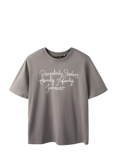 LMTD Nlmheppe Ss L Top Grey 170 176 LMTD Nlmheppe Ss L Top Grey 170 176