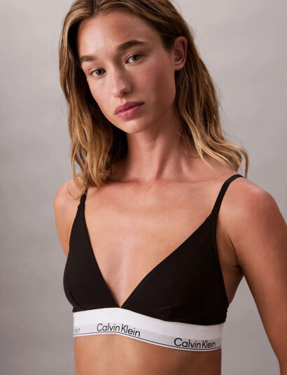Calvin Klein Unlined Triangle Black L
