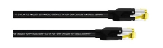 Cordial 15576 1 M Cat7a S/Ftp (S-Stp) Rj-45 Rj-45 Sort