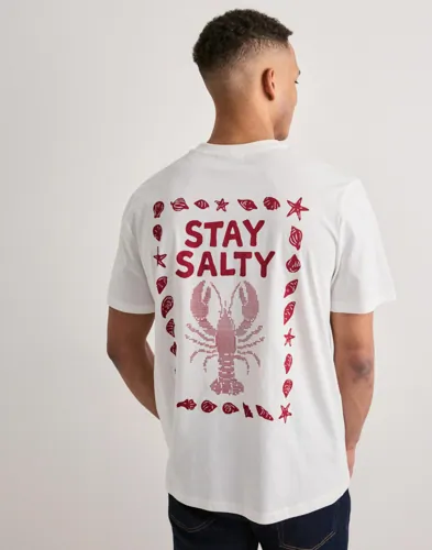 Casual Friday Cfoksvoll 0281 T shirt Kortermede t shirts Hvit Casual Friday Cfoksvoll 0281 T shirt Kortermede t shirts Hvit