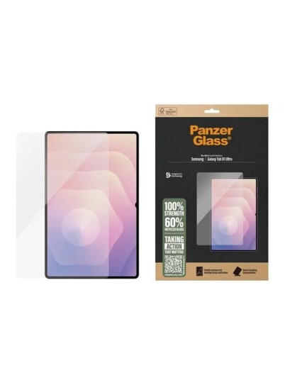 PanzerGlass Skjermbeskytter for Samsung Galaxy Tab S11 Ultra - Ultra Wide Fit, Ripe- og Støtbestandig