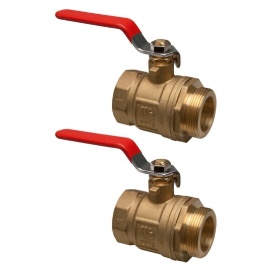 Uponor Magna Fordeler Kuleventil 1 1/2"
