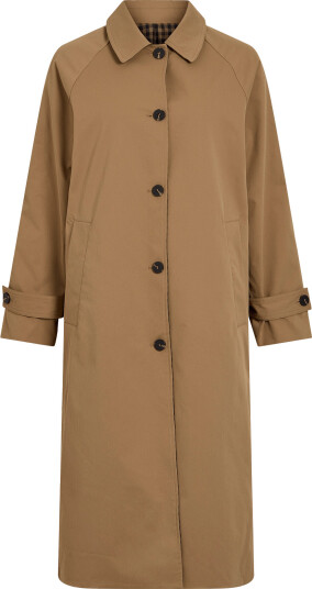 Vila Vitenela Rev L/S Trenchcoat/Spi Beige 38