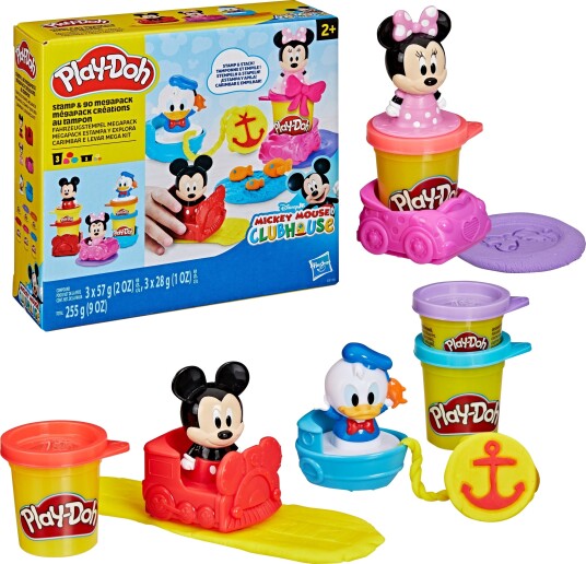 Play-Doh Disney Junior Modelleire Stamp and Go Megapack
