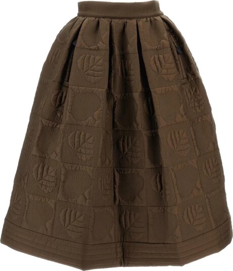Moncler Dame Skjørt Brun S,