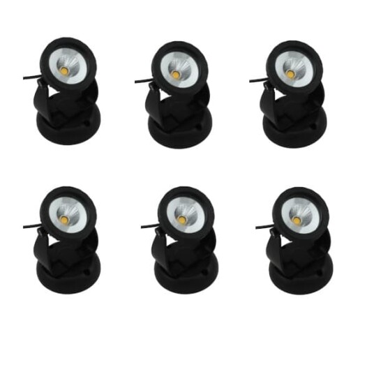 LED spot 6W varmhvit 6 pack (Flytende fontene 60000)