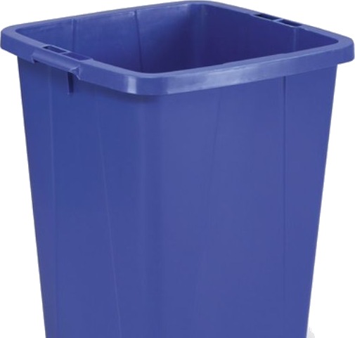 Affaldsspand Durable Durabin 90L Blå Firkantet Affaldsspand Durable Durabin 90L Blå Firkantet