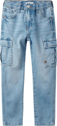 Name it kids - Cargojeans nkmSilas Tap Cargo Jeans 6650-AZ - Blå
