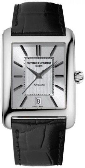 Frederique Constant Dameklokke FC 303S4C6 Classics Sølvfarget/Lær Frederique Constant Dameklokke FC 303S4C6 Classics Sølvfarget/Lær