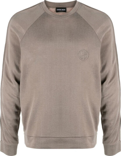 Giorgio Armani Herre Gensere & Hettegensere Beige 2XL,