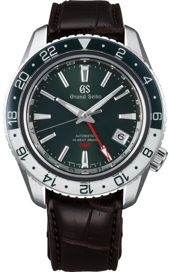 Grand Seiko Herreklokke SBGJ239G Sport Collection Grønn/Lær Ø44.2