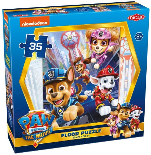 Tactic Paw Patrol The Movie Gulvpuslespill 35 Brikker Tactic Paw Patrol The Movie Gulvpuslespill 35 Brikker