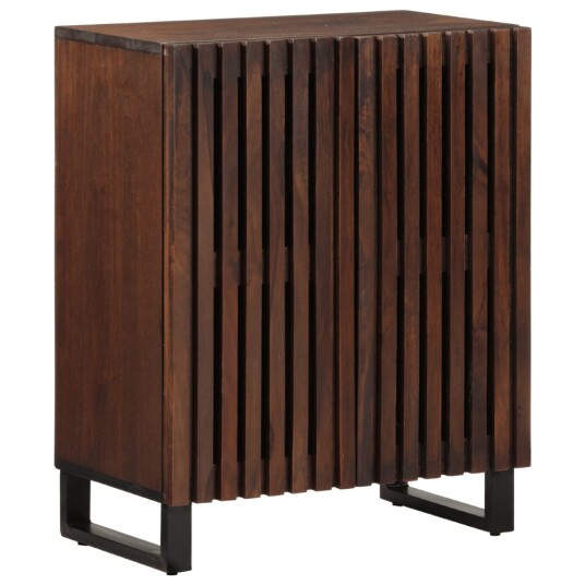 Skjenker 3 stk 60x34x75 cm heltre mango