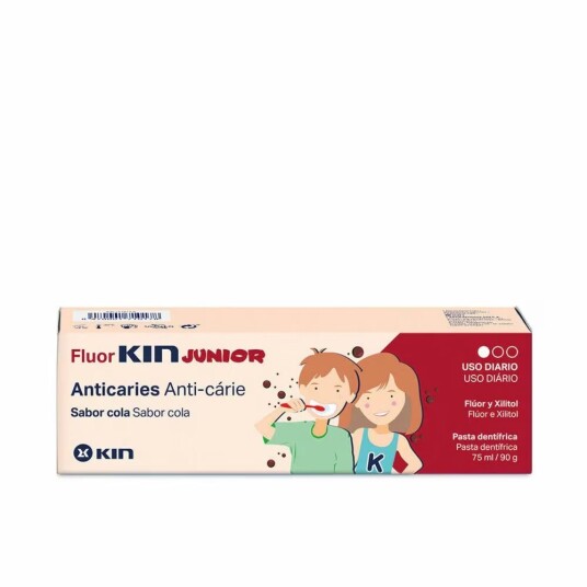Kin Tannkrem Fluorkin Junior 75 ml Kin Tannkrem Fluorkin Junior 75 ml