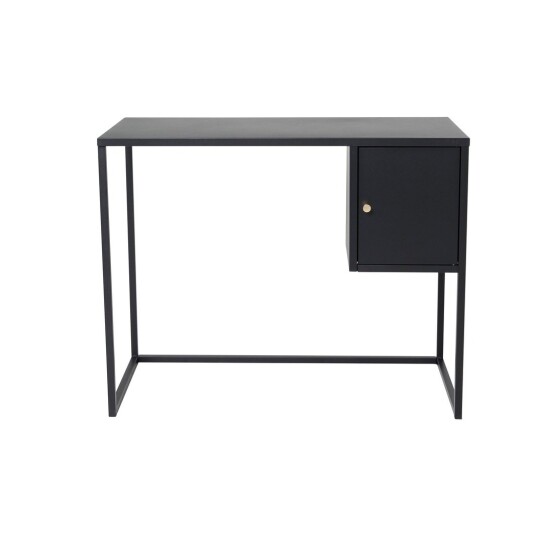 Bakal skrivebord 1 dør svart .