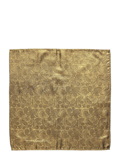 Amanda Christensen Pocket Square - Gold - ONE SIZE Amanda Christensen Pocket Square - Gold - ONE SIZE
