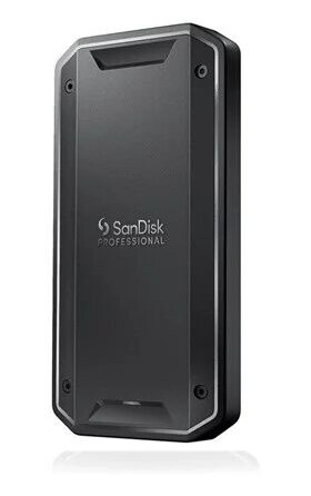 SanDisk Professional PRO-G40 (exFAT) SSD 4TB Svart Ekstern SSD Thunderbolt 3 SanDisk Professional PRO-G40 (exFAT) SSD 4TB Svart Ekstern SSD Thunderbolt 3