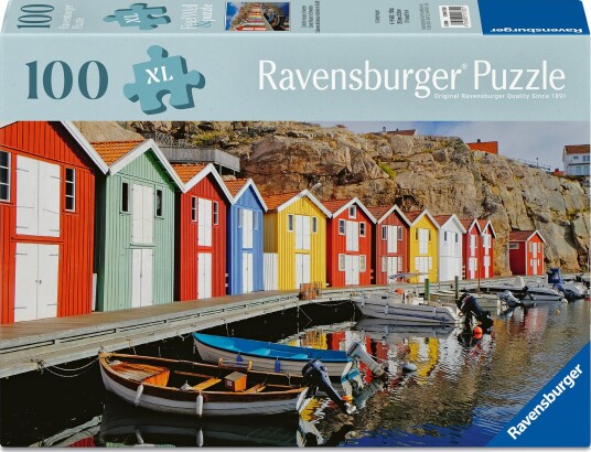 Ravensburger Fargerike Hus I Sverige 100p Ad Green One Size Ravensburger Fargerike Hus I Sverige 100p Ad Green One Size