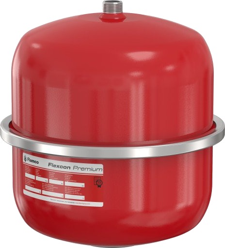 Flamco Flexcon Premium Trykkekspansjonsbeholder 12 Liter For Lukkede Varmeanlegg Og Kjøleanlegg. Maks 50% Glykol Og Maks 35% Ipa-Sprit Flamco Flexcon Premium Trykkekspansjonsbeholder 12 Liter For Lukkede Varmeanlegg Og Kjøleanlegg. Maks 50% Glykol Og Maks 35% Ipa-Sprit