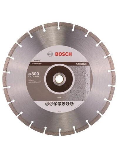 Bosch Diamankappeskive Standard For Abrasive 300 mm Bosch Diamankappeskive Standard For Abrasive 300 mm