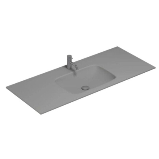 Dansani Calidris Form Servant Måltilpasset D50cm Lys grå Matt / 180cm
