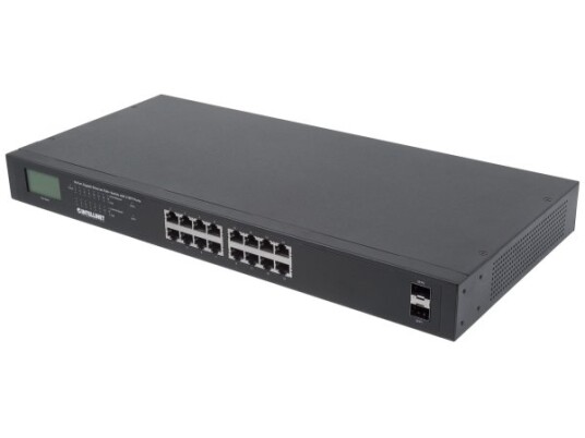 Intellinet 561259, Uhåndtert, Gigabit Ethernet (10/100/1000), Full Tosidig, Strøm Over Ethernet (Poe), Rack-Montering Intellinet 561259, Uhåndtert, Gigabit Ethernet (10/100/1000), Full Tosidig, Strøm Over Ethernet (Poe), Rack-Montering