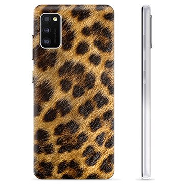 Samsung Galaxy A41 TPU-deksel Leopard