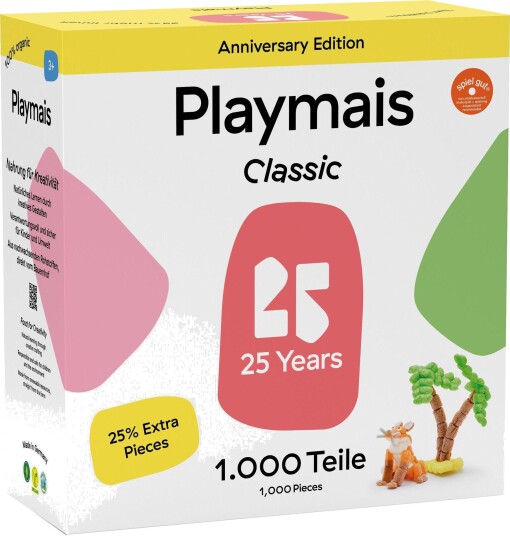Playmais Classic Byggesett 3+ År 800 Deler
