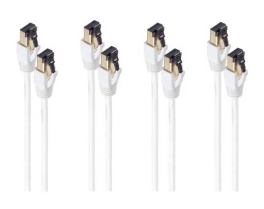 Shiverpeaks Bs08-41086-4 Nettverkskabel Hvit 15 M Cat8.1 F/Ftp (Fftp) (Bs08-41086-4)