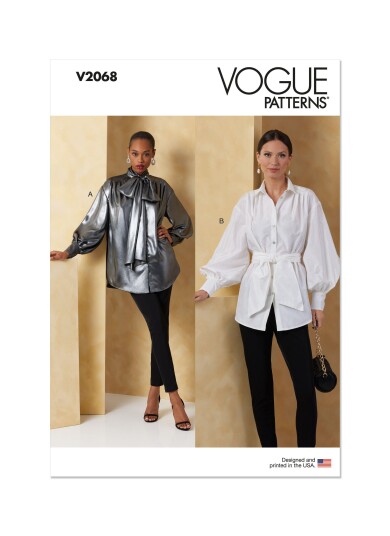 Vogue 2068 Bluse B5 8 10 12 14 16