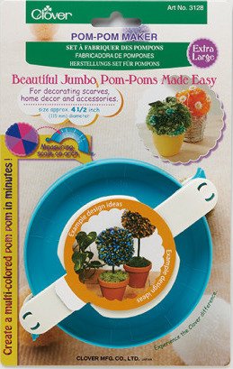 Clover Pompon Maker Ekstra Stor