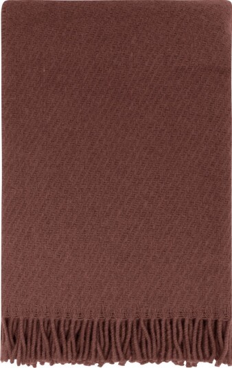 Høie of Scandinavia Falketind Pledd Burgunder Brown 120X180CM Høie of Scandinavia Falketind Pledd Burgunder Brown 120X180CM