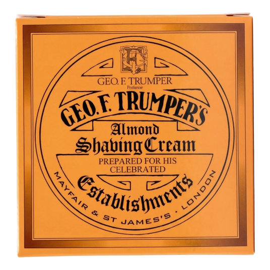 Geo F. Trumper barberkrem i skål - Mandel Geo F. Trumper barberkrem i skål - Mandel