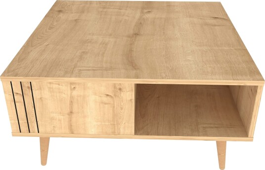 Andifli Sofabord 89,6x46,5x89,6 cm - Eik