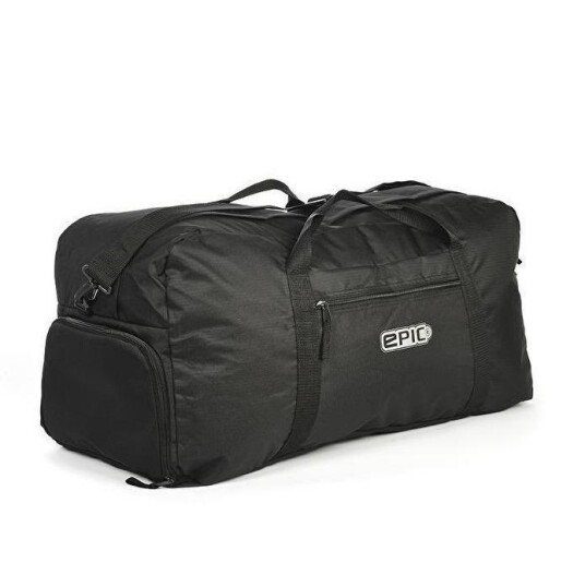 Epic Essential stor sammenleggbar bag 92 liter Svart